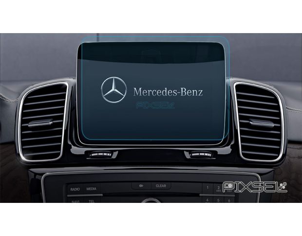 Захисне скло Pixsel на монітор MERCEDES BENZ GLE-CLASS - 9.8“ 2015 - 2018 (гібридне мат)