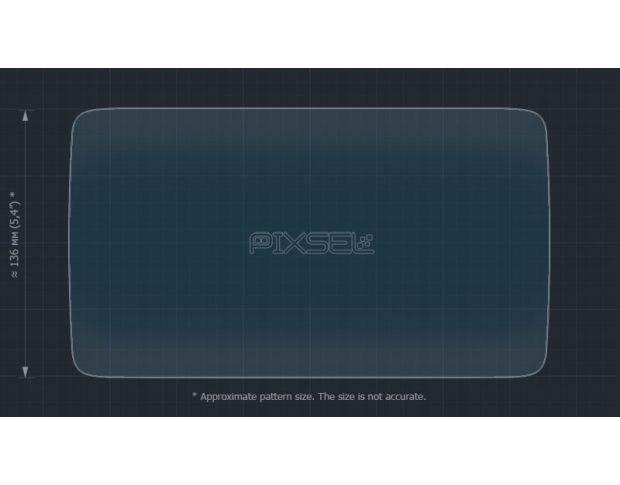 Захисне скло Pixsel на монітор MERCEDES BENZ V-CLASS - 11“ 2014 - 2023 (гібридне мат)