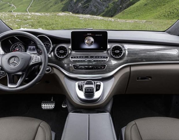Захисне скло Pixsel на монітор MERCEDES BENZ V-CLASS - 11“ 2014 - 2023 (гібридне мат)