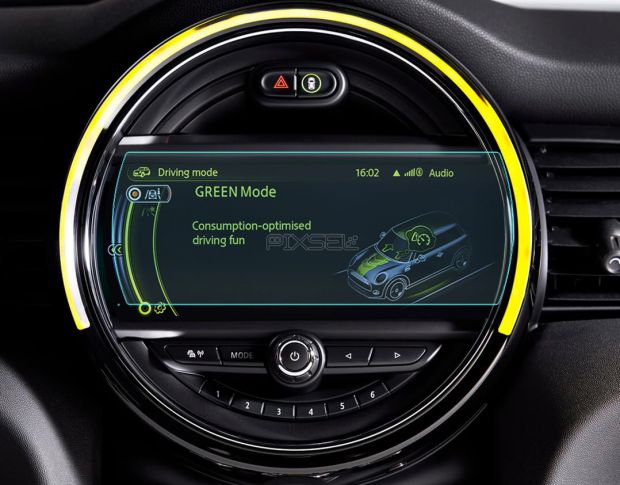 Захисне скло Pixsel на монітор MINI COOPER - 8.7“ 2014 - 2019 (гібридне мат)