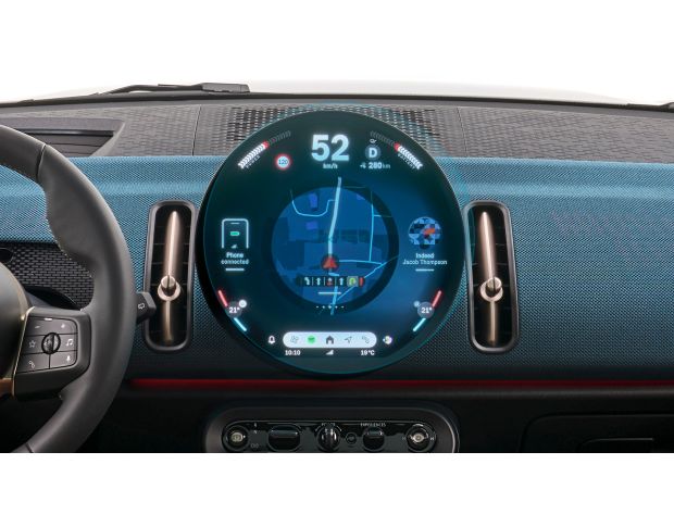 Захисне скло Pixsel на монітор MINI COUNTRYMAN - 14.1“ 2024 - (гібридне глянець)