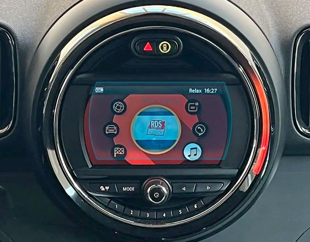 Защитное стекло Pixsel на монитор MINI COUNTRYMAN - 6.4“ 2017 - 2020 (гибридное мат)