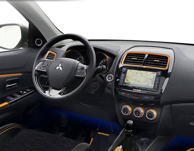 Захисне скло Pixsel на монітор MITSUBISHI ASX - 6“ 2019 - 2023 (гібридне мат)