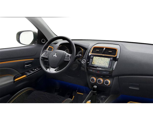 Захисне скло Pixsel на монітор MITSUBISHI ASX - 6“ 2019 - 2023 (гібридне мат)