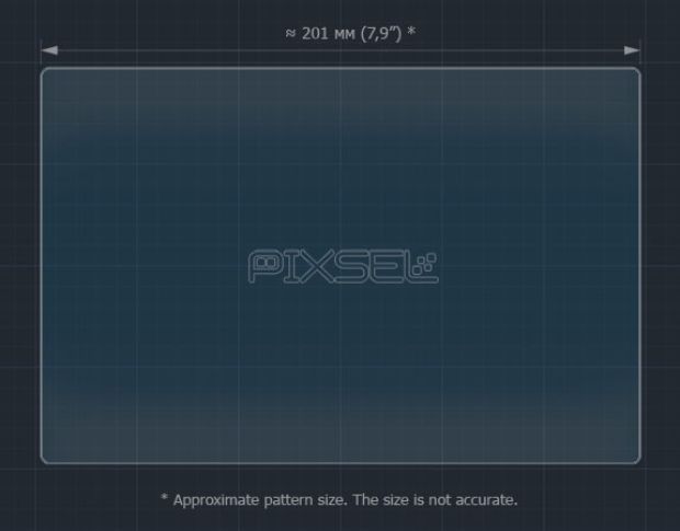 Захисне скло Pixsel на монітор MITSUBISHI OUTLANDER - 9.5“ 2019 - 2022 (гібридне мат)