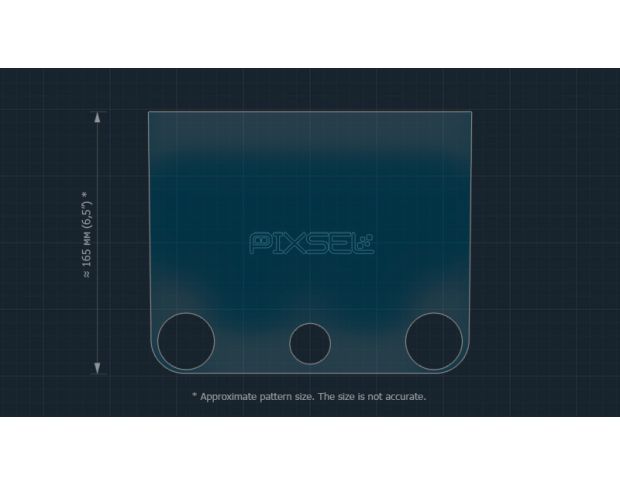 Защитное стекло Pixsel на монитор NETA U Pro 400 - 6.5“ 2022 - (гибридное мат)