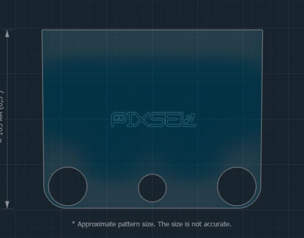 Защитное стекло Pixsel на монитор NETA U Pro 400 - 6.5“ 2022 - (гибридное мат)