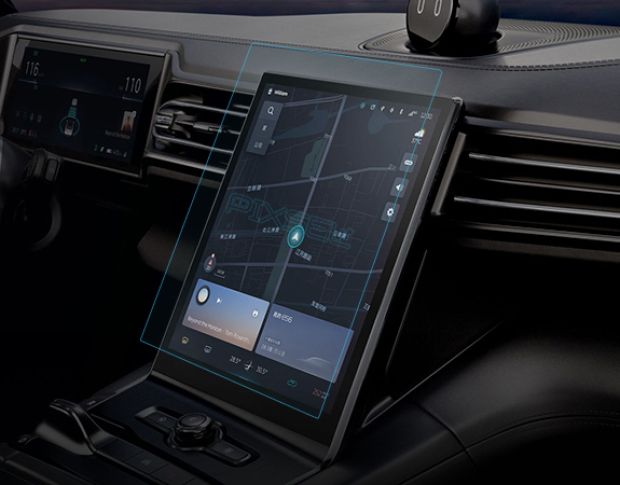Захисне скло Pixsel на монітор NIO ES6 - 12.5“ 2019 - 2022 (гібридне глянець)
