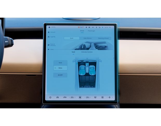 Защитное стекло Pixsel на монитор NIO ET5 - 13.5“ 2022 - (гибридное глянец)