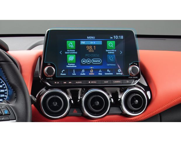 Защитное стекло Pixsel на монитор NISSAN JUKE - 10.8“ 2019 - 2023 (гибридное глянец)