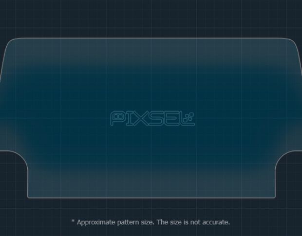 Защитное стекло Pixsel на монитор NISSAN JUKE - 10.8“ 2019 - 2023 (гибридное глянец)