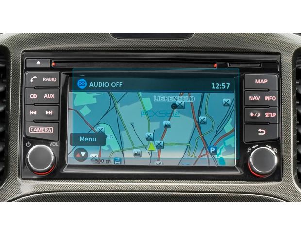 Защитное стекло Pixsel на монитор NISSAN JUKE - 5.6“ 2015 - 2018 (гибридное глянец)
