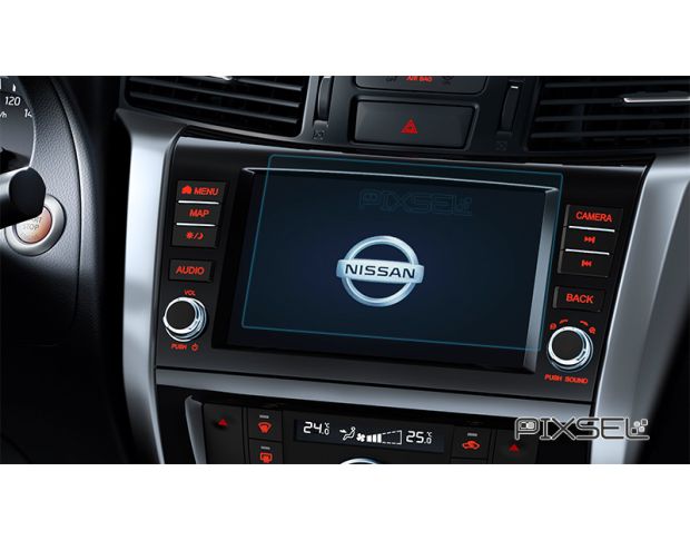 Захисне скло Pixsel на монітор NISSAN NAVARA - 6.8“ 2016 - (гібридне мат)