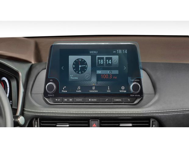 Захисне скло Pixsel на монітор NISSAN ROGUE - 10.8“ 2020 - (гібридне глянець)