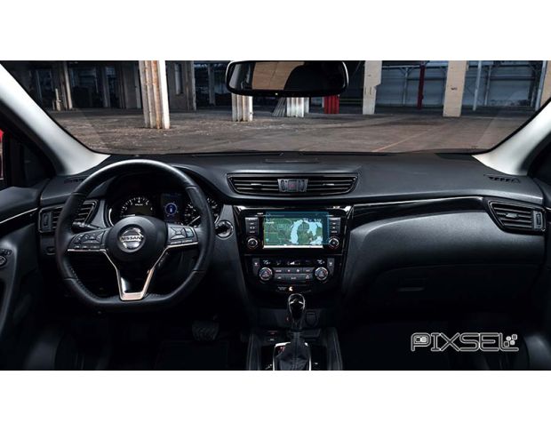 Захисне скло Pixsel на монітор NISSAN ROGUE SPORT - 6.8“ 2019 - (гібридне мат)