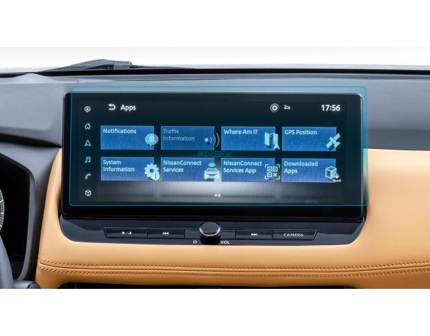 Захисне скло Pixsel на монітор NISSAN X-TRAIL - 13.7“ 2023 - (гібридне мат)