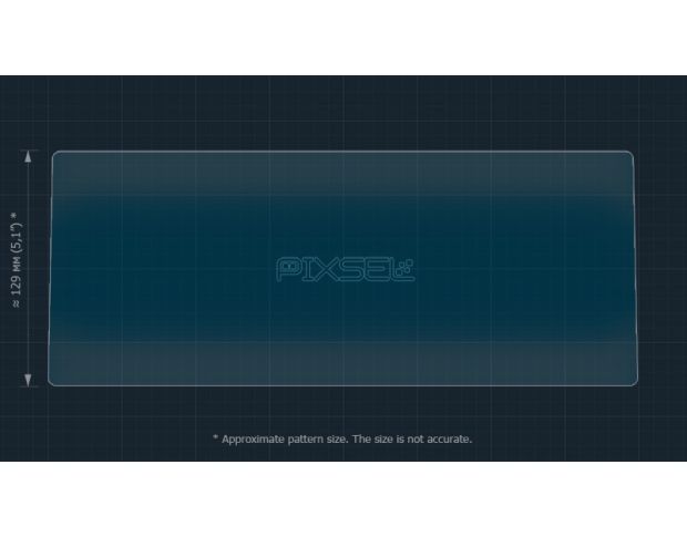 Захисне скло Pixsel на монітор NISSAN X-TRAIL - 13.7“ 2023 - (гібридне мат)