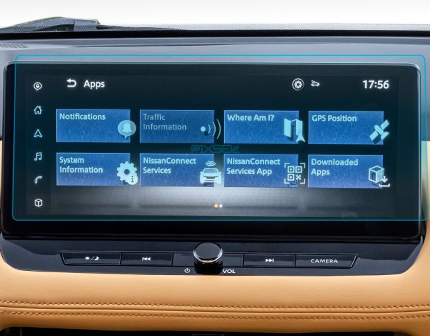 Захисне скло Pixsel на монітор NISSAN X-TRAIL - 13.7“ 2023 - (гібридне мат)