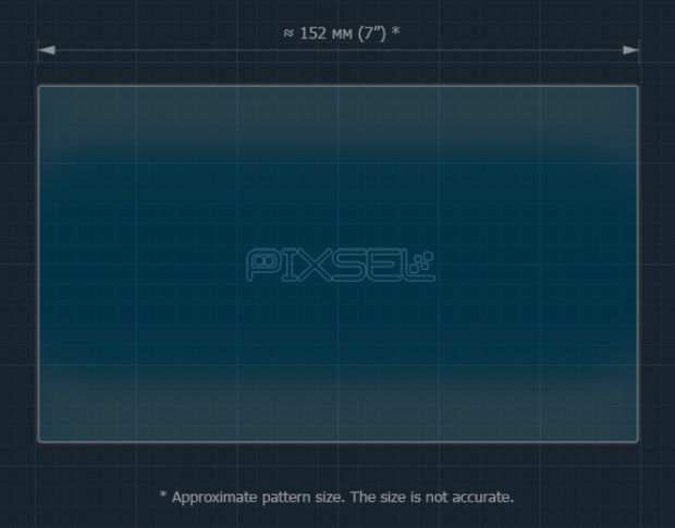 Захисне скло Pixsel на монітор OPEL GRANDLAND - 7“ 2017 - 2021 (гібридне мат)