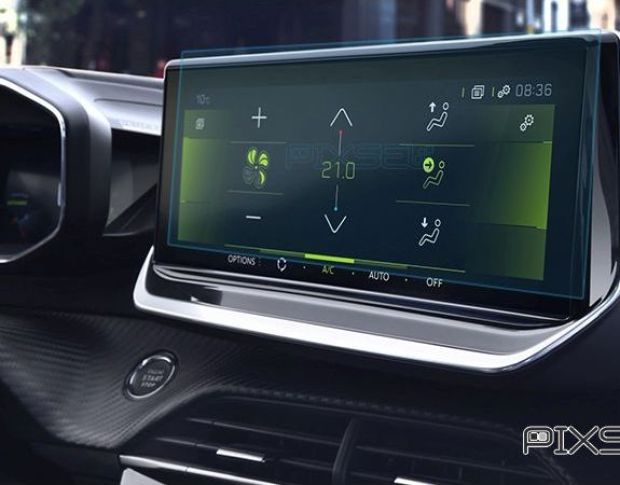 Захисне скло Pixsel на монітор PEUGEOT 2008 - 11.3“ 2019 - 2023 (гібридне мат)