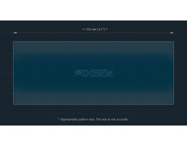 Защитное стекло Pixsel на монитор PEUGEOT 2008 - 11“ 2024 - (гибридное мат)