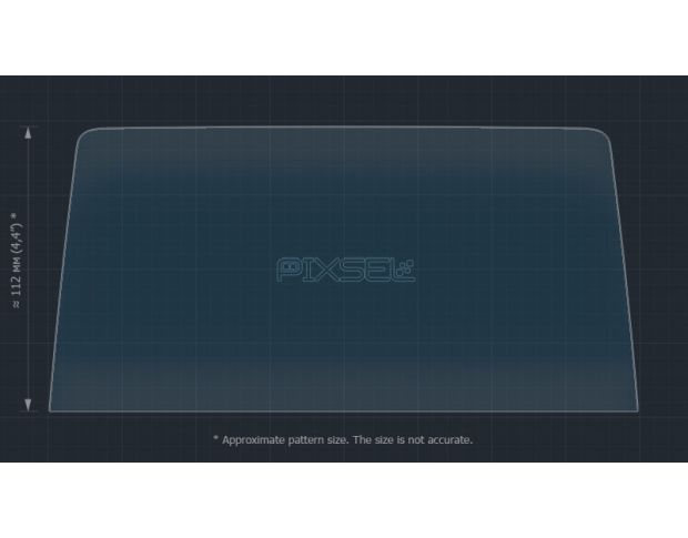 Защитное стекло Pixsel на монитор PEUGEOT 3008 10.2“ 2016 - 2020 (гибридное глянец)