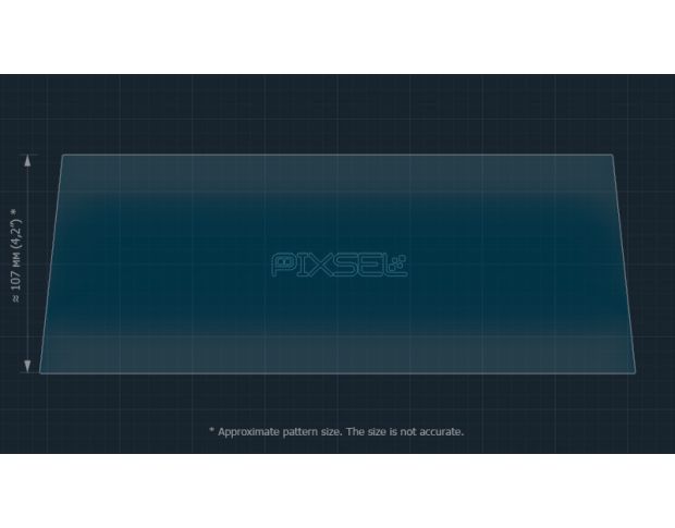 Захисне скло Pixsel на монітор PEUGEOT 308 - 12.2“ 2022 - (гібридне глянець)