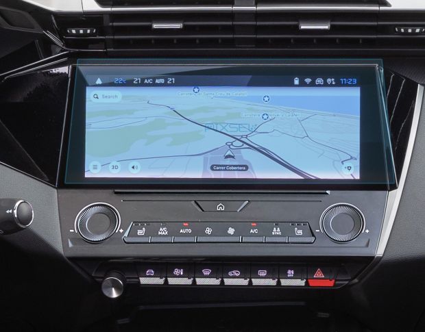Захисне скло Pixsel на монітор PEUGEOT 308 - 12.2“ 2022 - (гібридне мат)