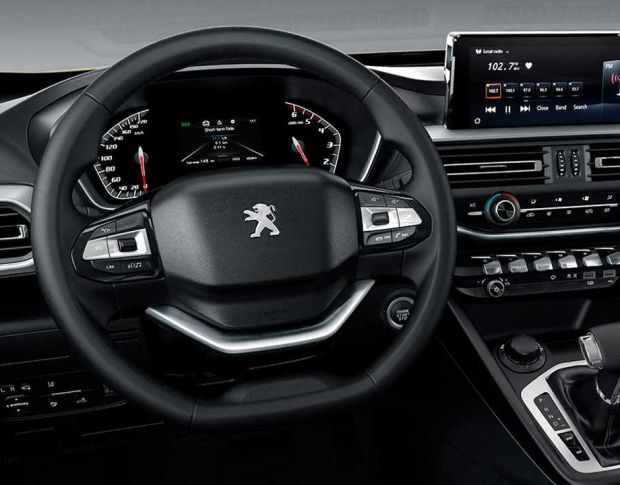 Защитное стекло Pixsel на монитор PEUGEOT LANDTREK - 11.9“ 2020 - (гибридное мат)