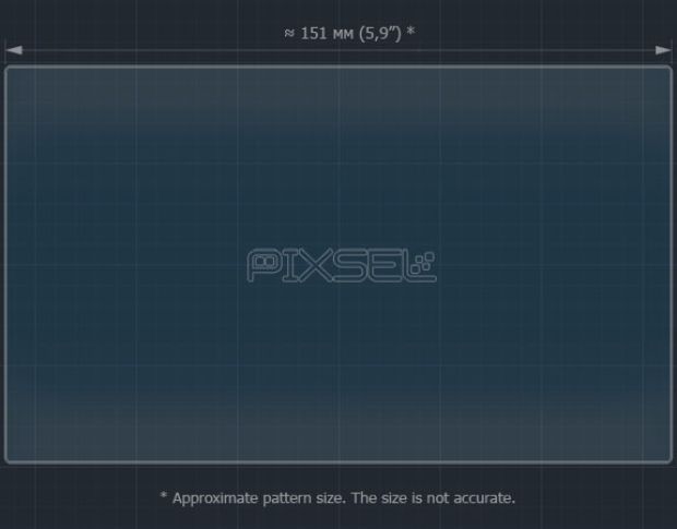 Захисне скло Pixsel на монітор PEUGEOT TRAVELLER 6.9“ 2017 - 2024 (гібридне мат)