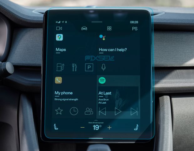 Захисне скло Pixsel на монітор POLESTAR 2 - 13.3“ 2020 - (гібридне мат)