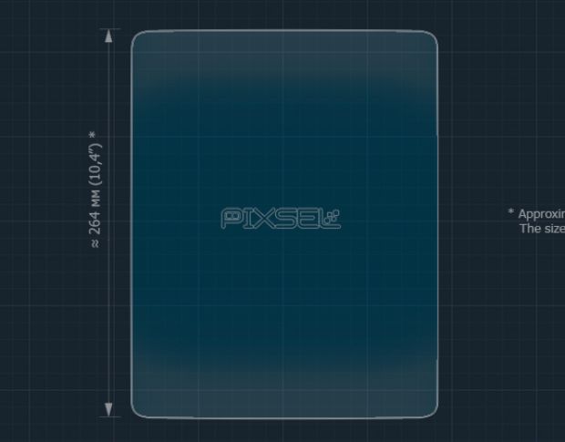 Захисне скло Pixsel на монітор POLESTAR 2 - 13.3“ 2020 - (гібридне мат)