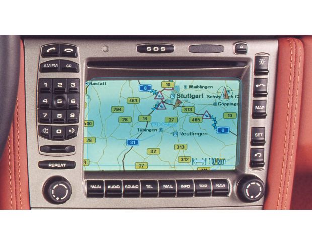 Защитное стекло Pixsel на монитор PORSCHE 911 - 5.6“ 2006 - 2008 (гибридное глянец)