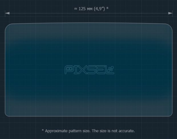 Захисне скло Pixsel на монітор PORSCHE 911 - 5.6“ 2006 - 2008 (гібридне мат)