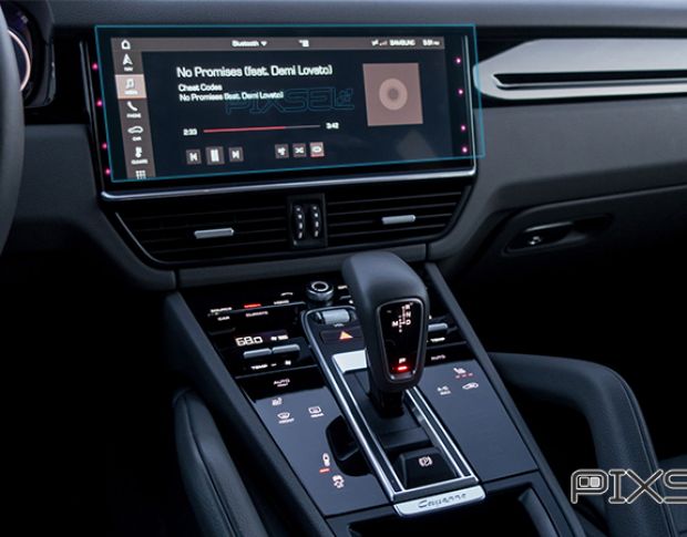 Защитное стекло Pixsel на монитор PORSCHE CAYENNE - 13.7“ 2017 - 2022 (гибридное мат)