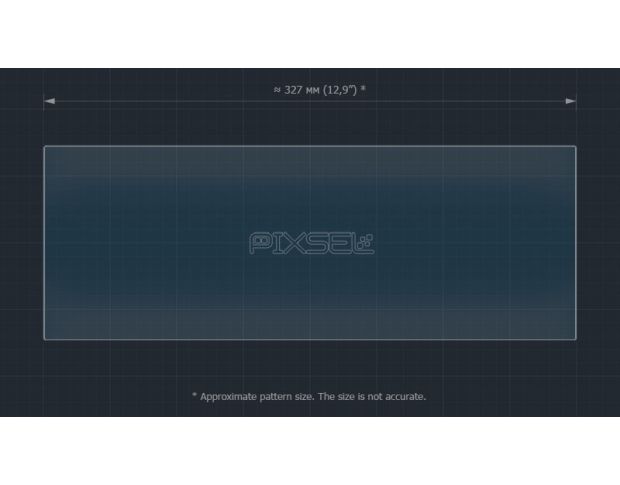 Защитное стекло Pixsel на монитор PORSCHE CAYENNE - 13.7“ 2017 - 2022 (гибридное мат)