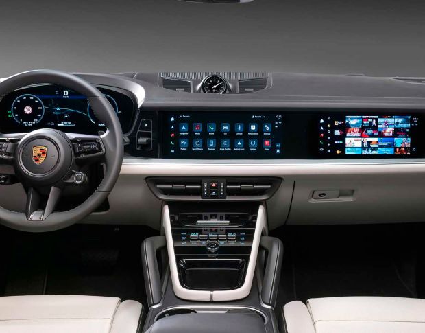 Защитное стекло Pixsel на монитор PORSCHE CAYENNE - 26.9“ 2023 - (гибридное глянец)