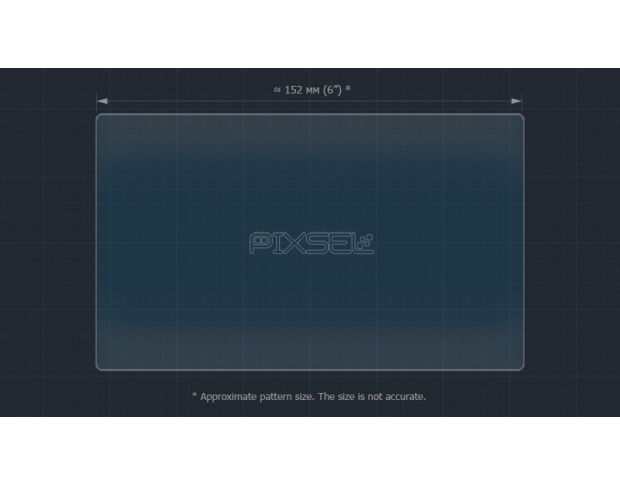 Захисне скло Pixsel на монітор PORSCHE CAYENNE - 7“ 2010 - 2017 (гібридне глянець)