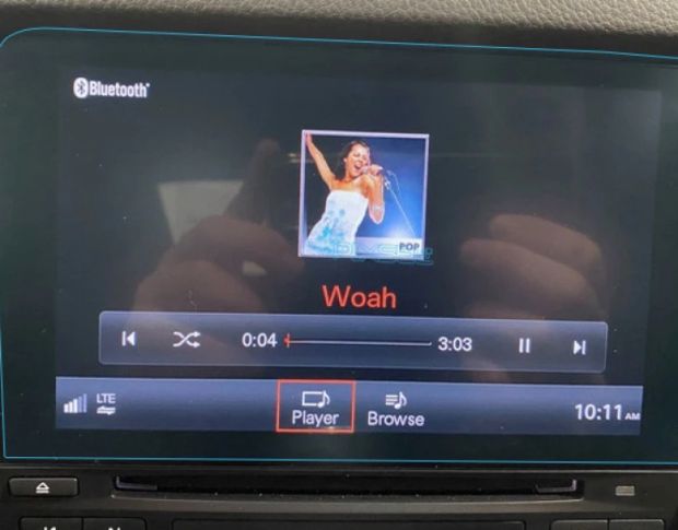 Защитное стекло Pixsel на монитор PORSCHE CAYMAN - 8.5“ 2017 - (гибридное мат)