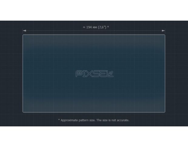 Захисне скло Pixsel на монітор PORSCHE MACAN - 8.7“ 2017 - 2018 (гібридне глянець)