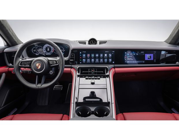 Защитное стекло Pixsel на монитор PORSCHE PANAMERA - 27.4“ 2024 - (гибридное глянец)