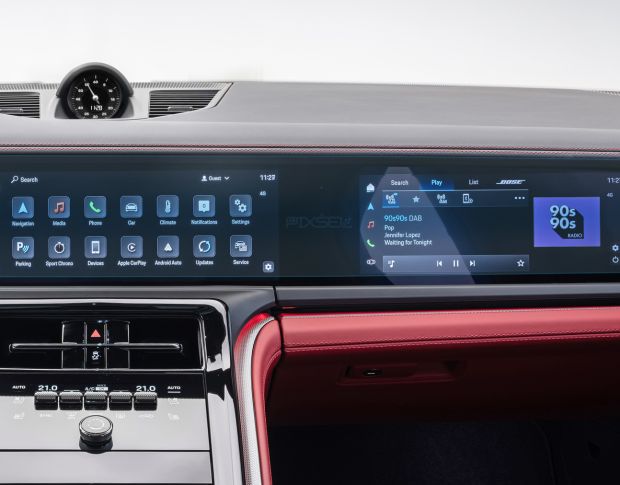 Захисне скло Pixsel на монітор PORSCHE PANAMERA - 27.4“ 2024 - (гібридне мат)