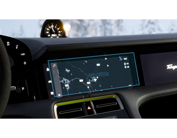 Защитное стекло Pixsel на монитор PORSCHE TAYCAN - 12.3“ 2020 - (гибридное глянец)