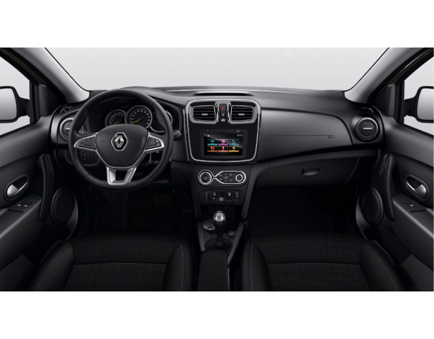 Захисне скло Pixsel на монітор RENAULT LOGAN - 6.9“ 2017 - (гібридне глянець)