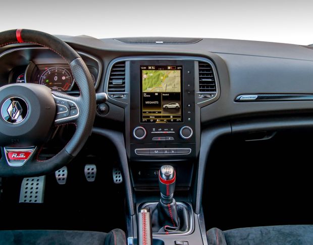 Захисне скло Pixsel на монітор RENAULT MEGANE - 8.6“ 2015 - 2021 (гібридне мат)