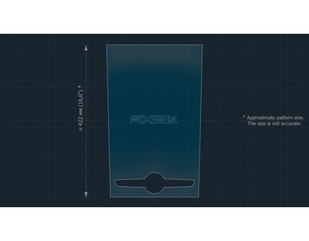 Захисне скло Pixsel на монітор ROEWE Marvel R - 19.6“ 2021 - (гібридне глянець)