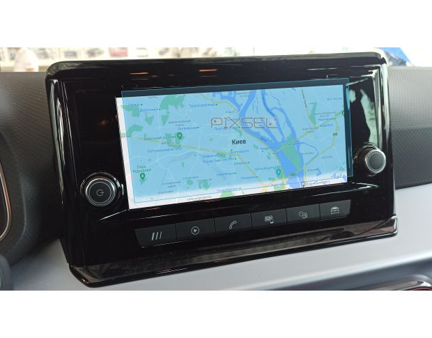 Захисне скло Pixsel на монітор SEAT ARONA - 8.3“ 2019 - (гібридне мат)