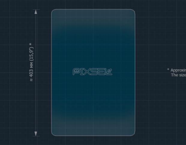 Захисне скло Pixsel на монітор SERES SF5 - 19“ 2019 - (гібридне мат)