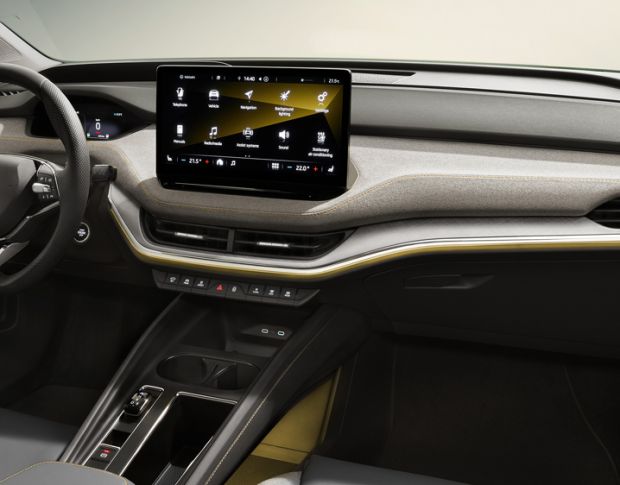 Захисне скло Pixsel на монітор SKODA ENYIAQ IV - 14“ 2022 - (гібридне глянець)
