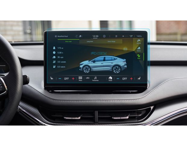 Захисне скло Pixsel на монітор SKODA ENYIAQ IV - 14“ 2022 - (гібридне глянець)